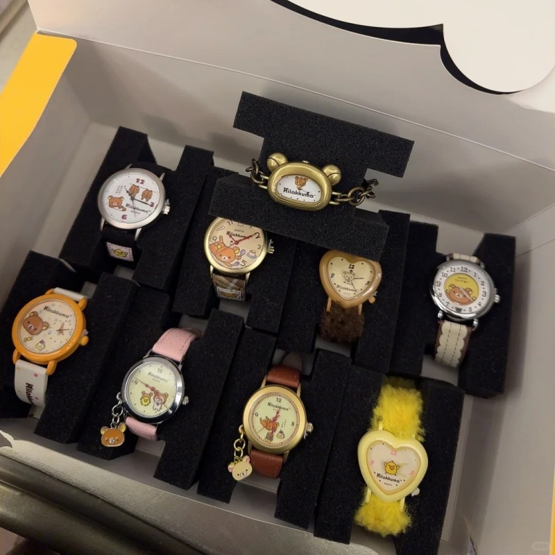Moments Watches & Jewelry Burlington Reviews - นาฬิกาข้อมือริลัคคุมะ กลูกูลู โมเมนท์ ซีรีส์ ของแท้ กล่องสุ่ม