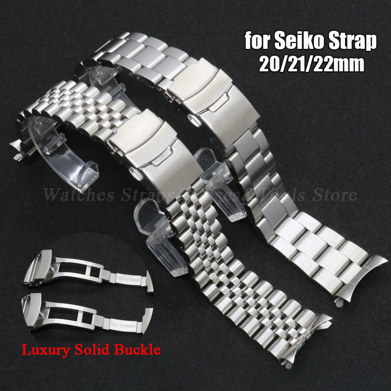 Jared Jewelry Watches - 316L สายสแตนเลสสําหรับ Seiko SKX007/009 นาฬิกา 20