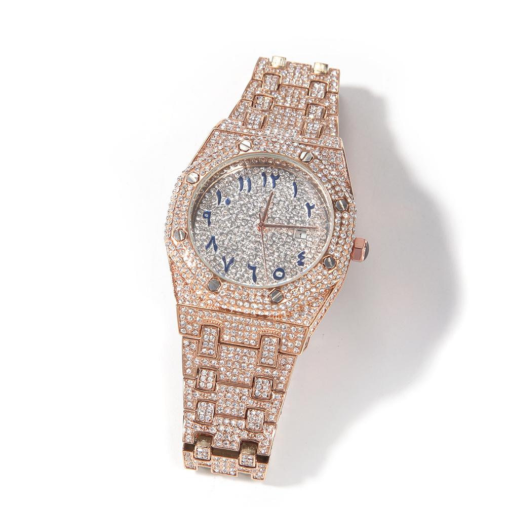 BLING KING ตัวเลขภาษาอาหรับ Me - King'S Jewelry Watches บทวิจารณ์และราคา