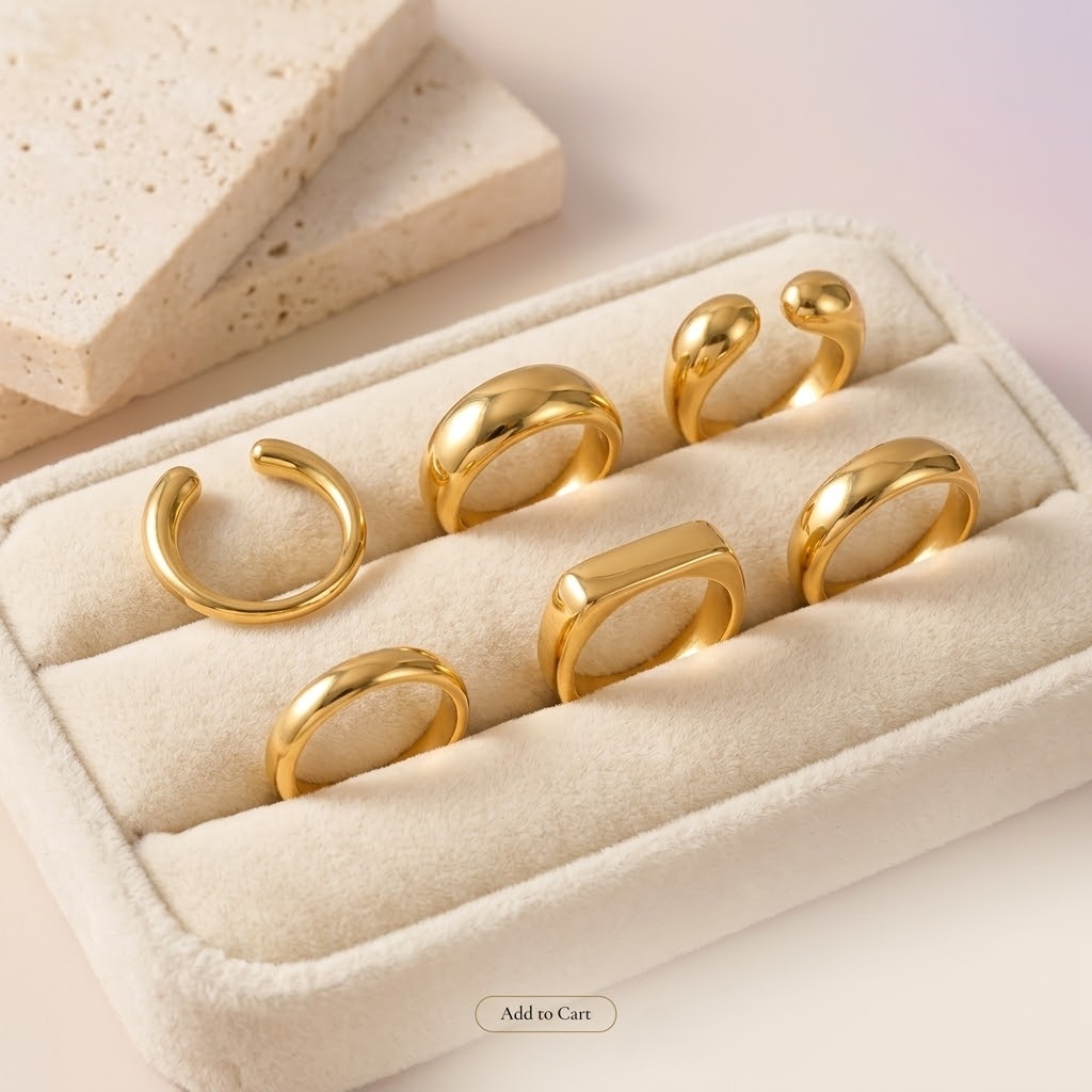 แหวนสแตนเลสสตีลทรงหนา St-Delan - Mens Signet Ring บทวิจารณ์และราคา