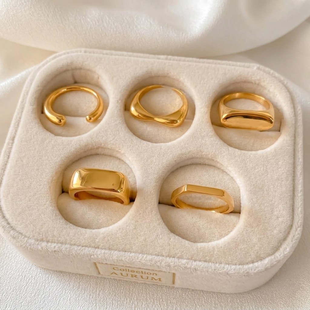 แหวนสแตนเลสสตีลทรงหนา St-Delan - Mens Signet Ring บทวิจารณ์และราคา