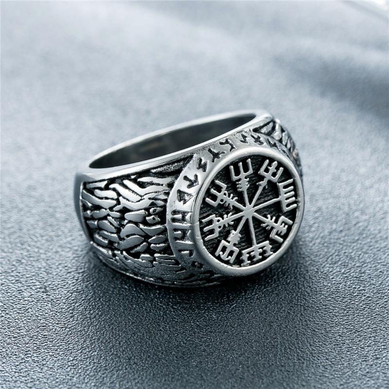 แหวนสแกนดิเนเวียนวินเทจสำหรับผ - Mens Signet Ring บทวิจารณ์และราคา