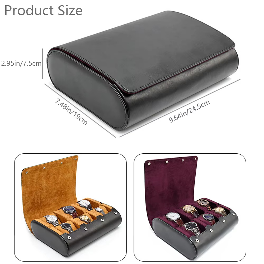 กล่องใส่นาฬิกาสำหรับเดินทาง สำ - Jewelry For Watches บทวิจารณ์และราคา