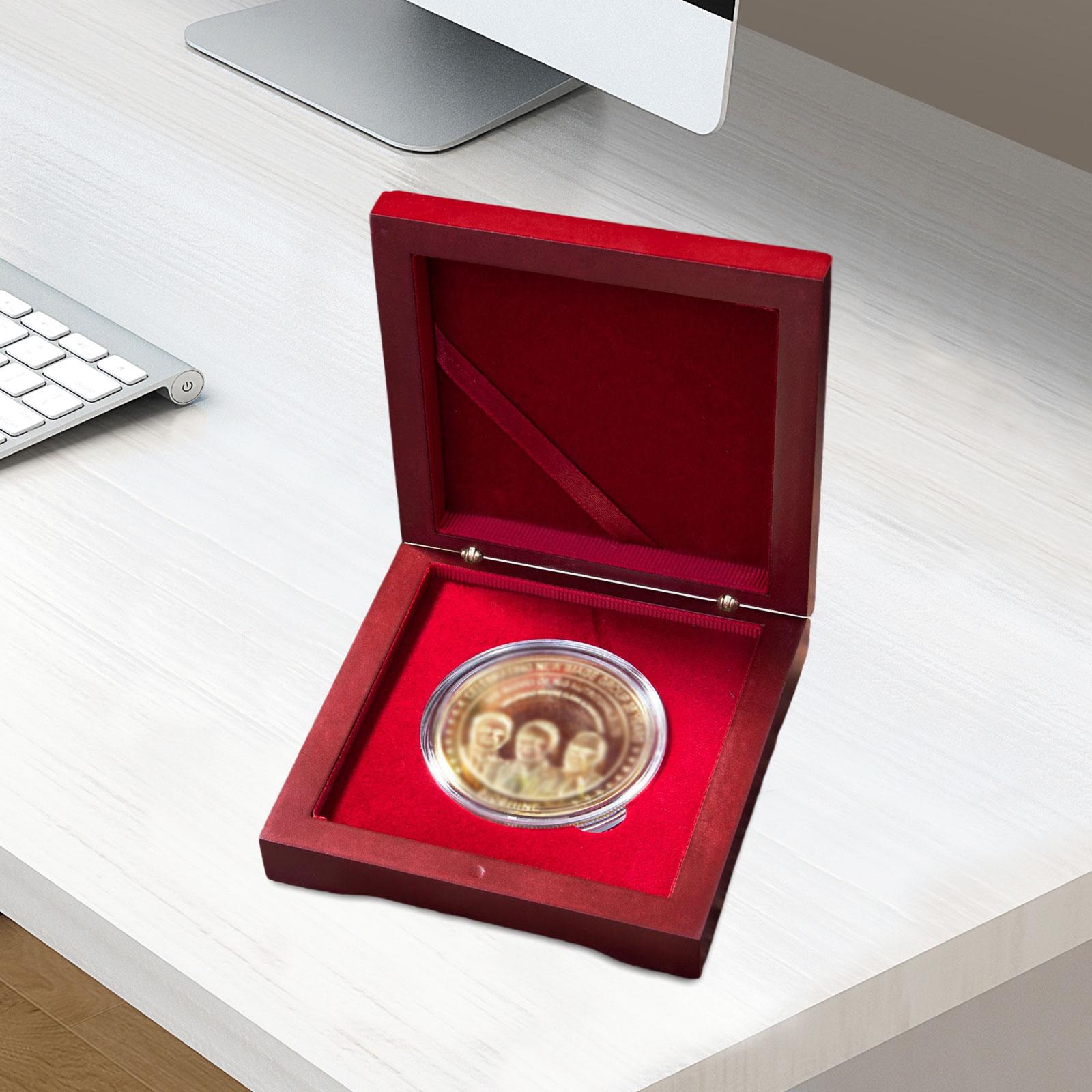 เหรียญการนําเสนอกล่องเหรียญไม้ - Collectors Coins Jewelry & Watches Of Smithtown บทวิจารณ์และราคา