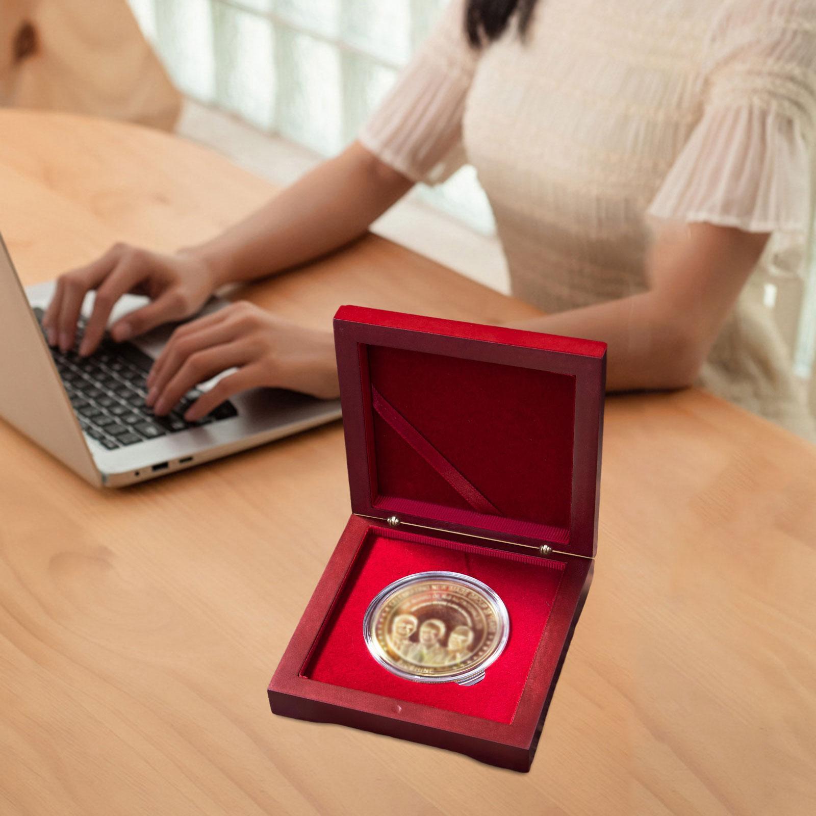 กล่องเก็บเหรียญไม้ กล่องใส่เหร - Collectors Coins Jewelry & Watches Of Smithtown บทวิจารณ์และราคา