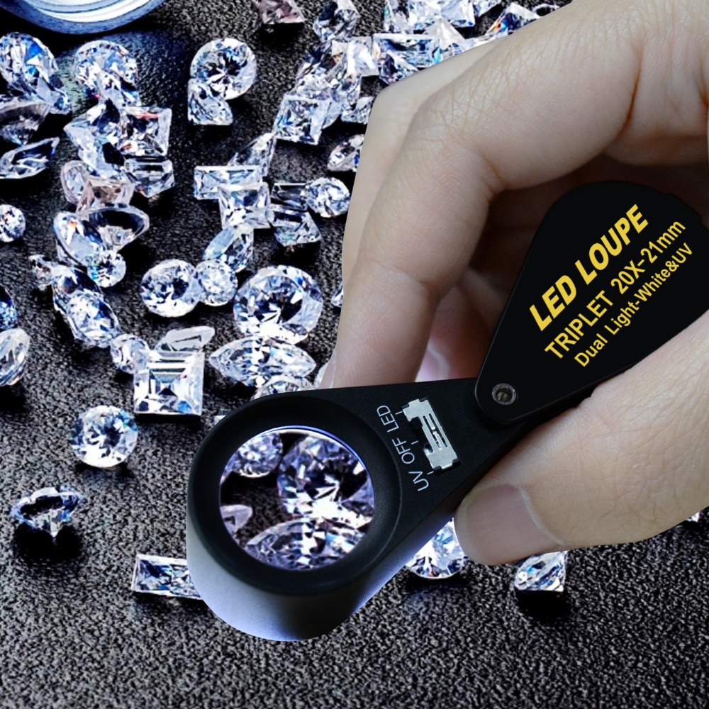 20x เครื่องประดับ Loupe 21 มม. - Collectors Coins Jewelry & Watches Of Smithtown บทวิจารณ์และราคา