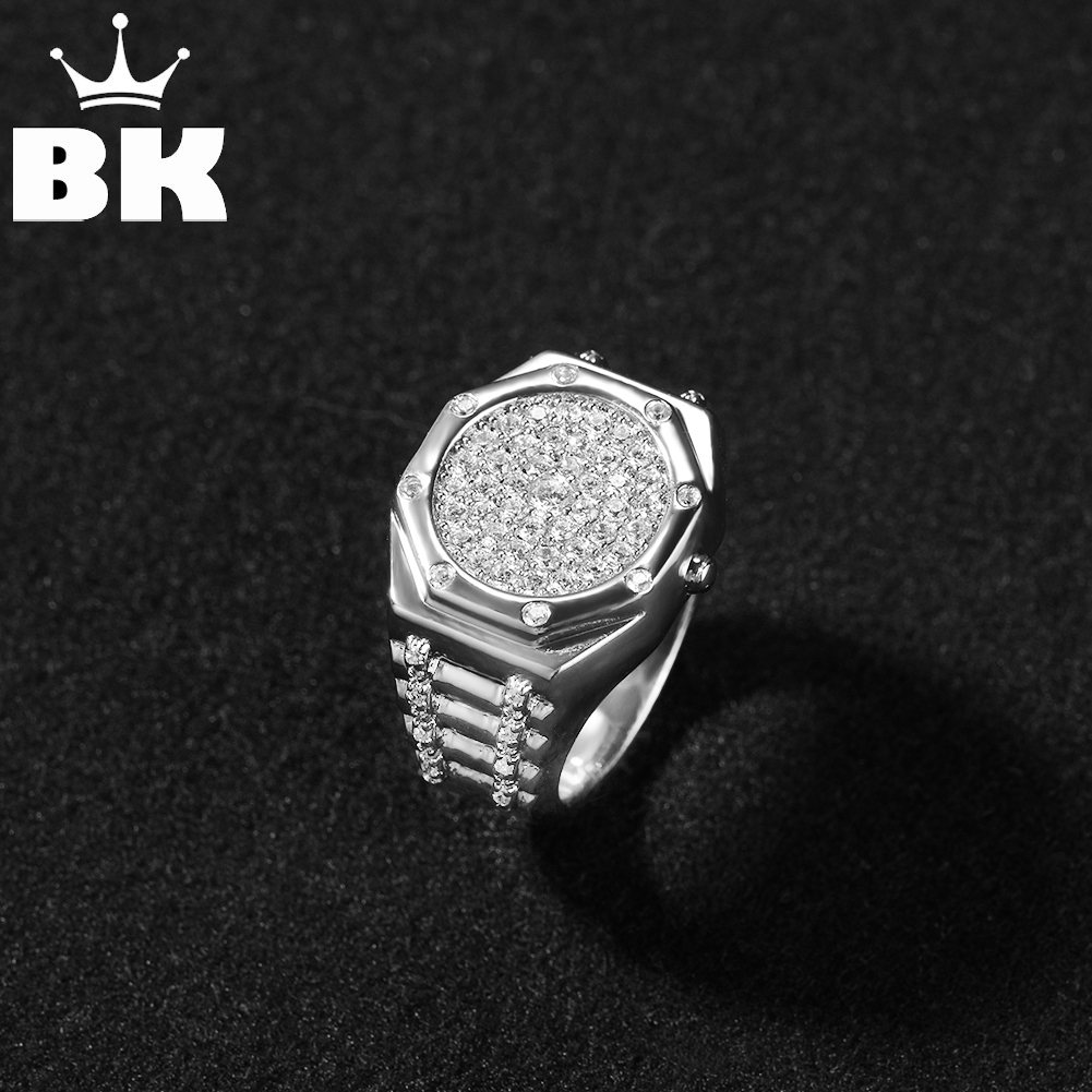 BLING KING AP นาฬิกาแหวน Iced  - King'S Jewelry Watches บทวิจารณ์และราคา