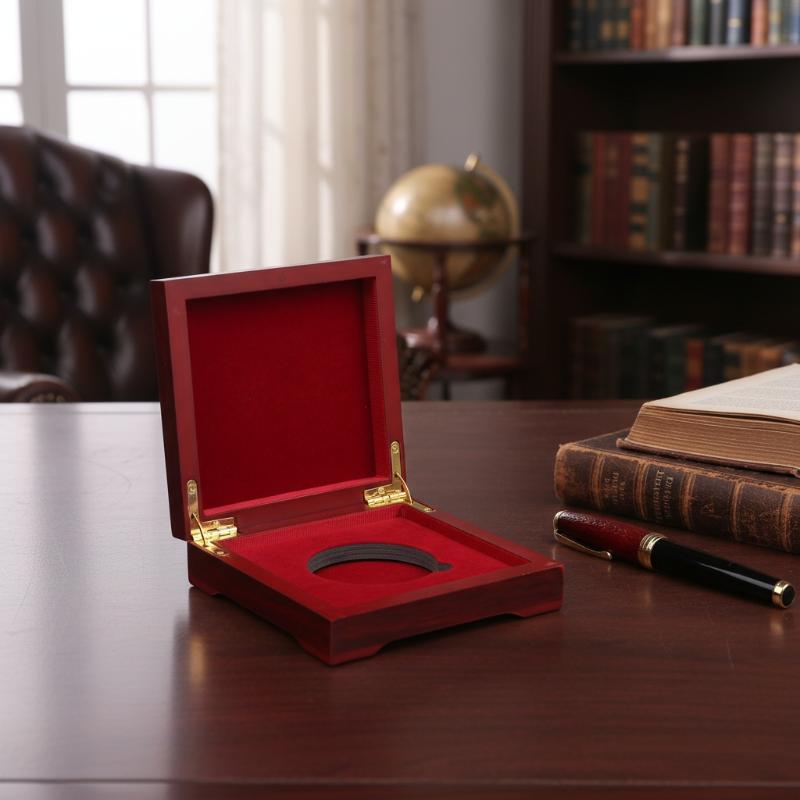 กล่องเก็บเหรียญไม้ขนาด 10*10*3 - Collectors Coins Jewelry & Watches Of Smithtown บทวิจารณ์และราคา